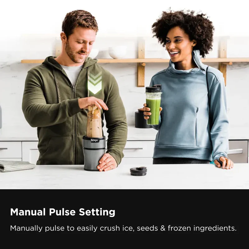 Ninja Nutri-Blender Plus 900W Personal Blender with Pro Extractor Blade – Ice Crushing & Nutrient Extraction