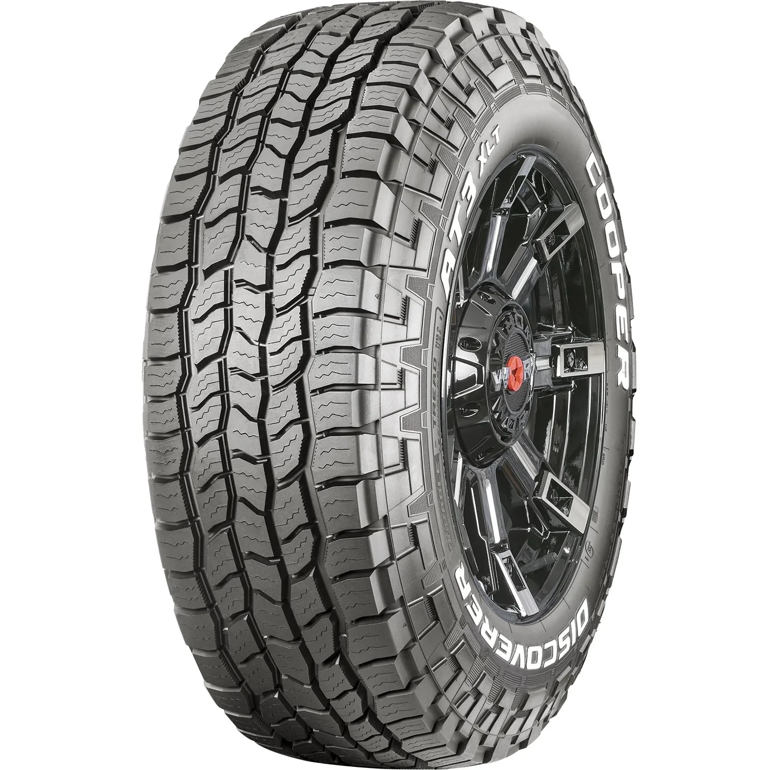Discoverer AT3 XLT All Terrain Tires 285/75R16 10 Ply E – Fits Light Trucks & Hummer H3 Models