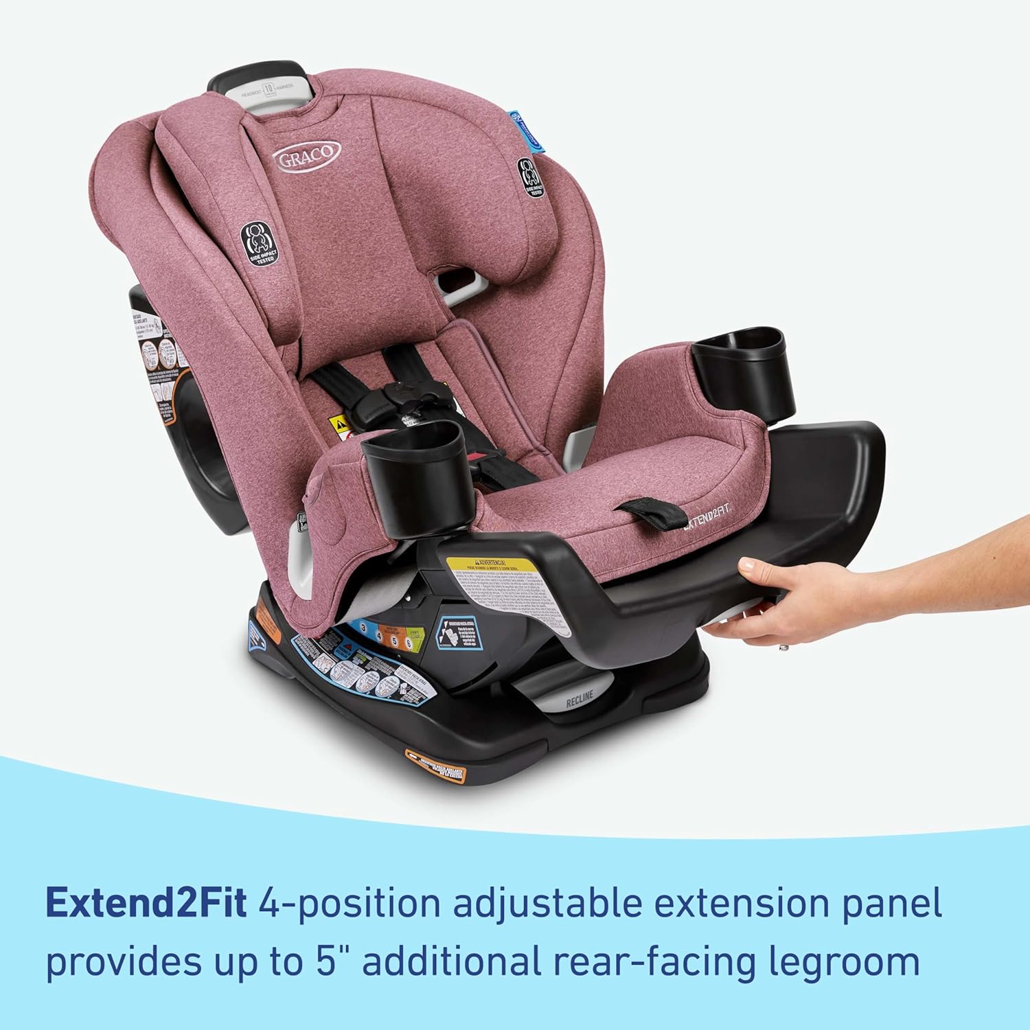 Extend2Fit Convertible Baby Car Seat – Adjustable Legroom