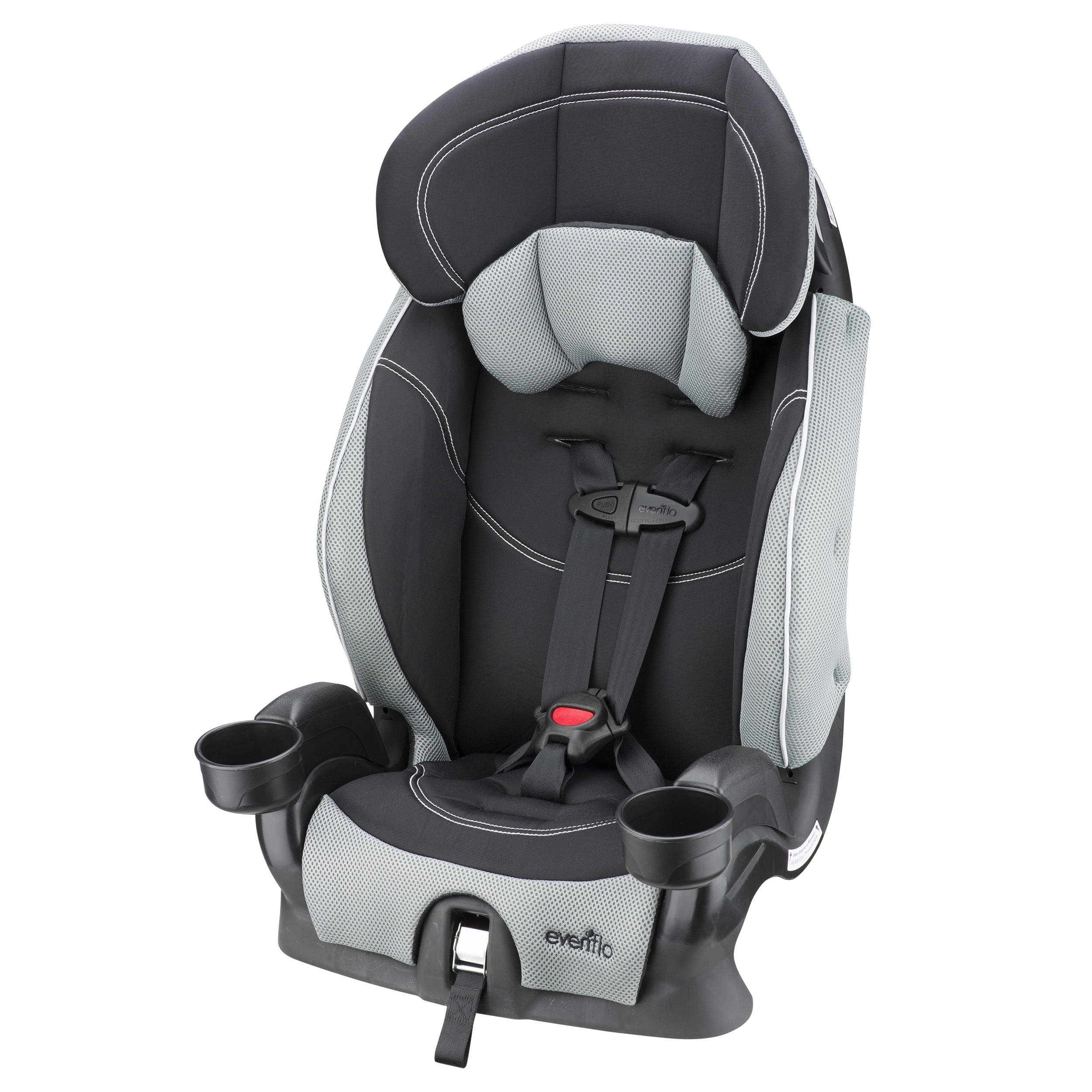 2026 Evenflo Chase LX Harnessed Toddler Booster Car Seat (Jameson Gray)