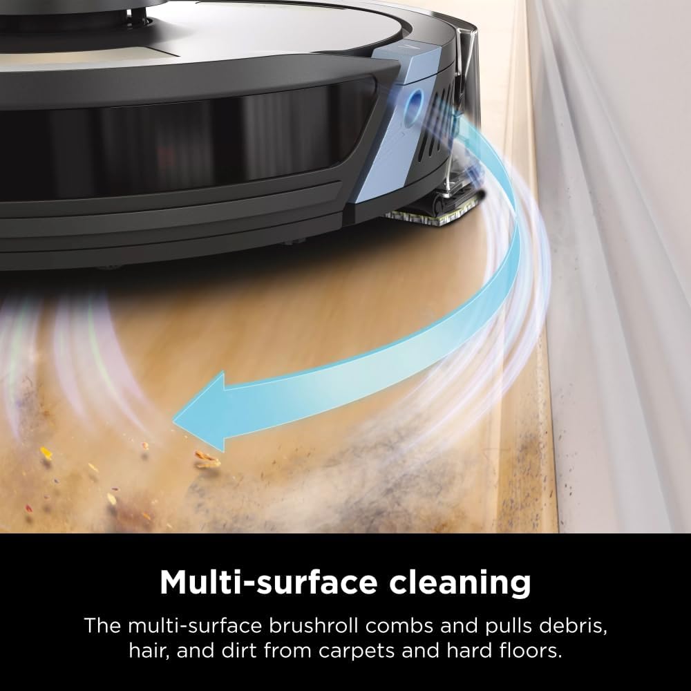 Iq Robot Vacuum – Bagless Self-Empty, Multi-Surface