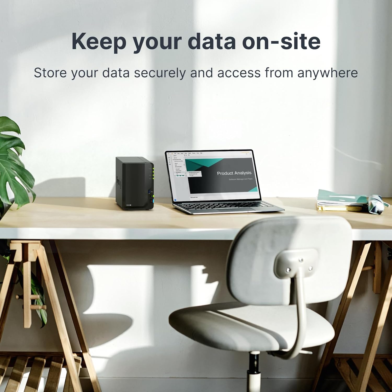 2-Bay Diskstation DS224+ (Diskless) Storage Solution