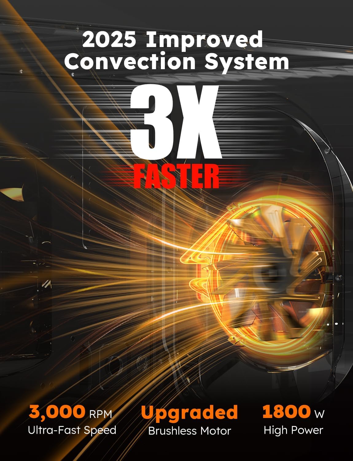 Bravo XL Pro Air Fryer Toaster Oven 30Qt Stainless Steel