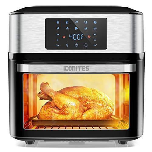 2026 10-in-1 Air Fryer Oven, 20 Quart Airfryer Toaster Oven Combo, 1800W Large Air Fryers, Convection Toaster Oven with Rotisserie Dehydrator, ETL Certified