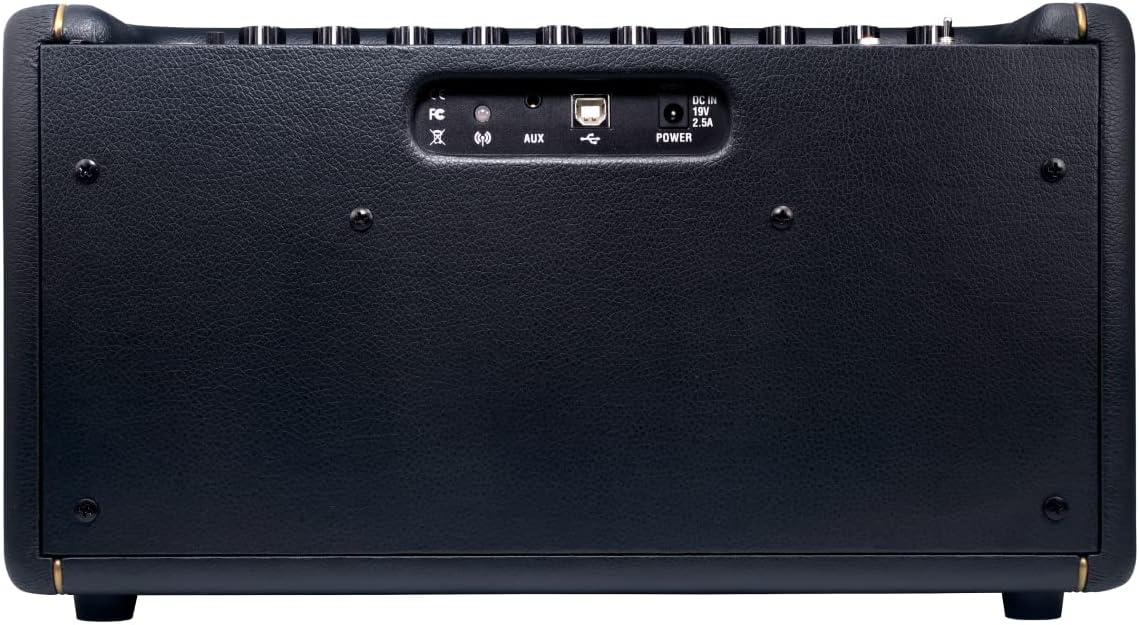 40-Watt Combo Practice Guitar Amplifier Electric Bass and Acoustic Guitar Amp with Spark Mobile App – Pearl