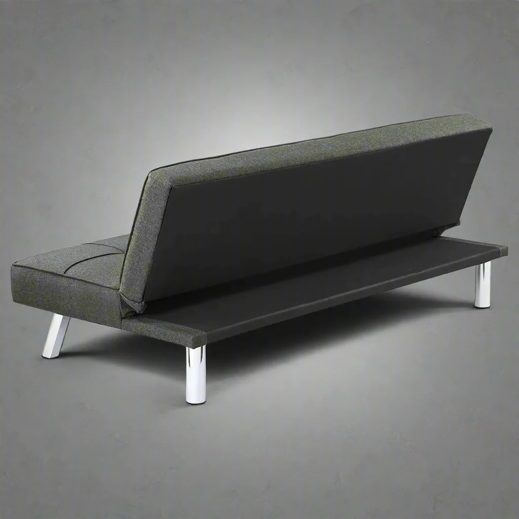 2026 Modern Metal Frame Sofa Bed Sleeper – Convertible Lounger & Bed for Small Spaces
