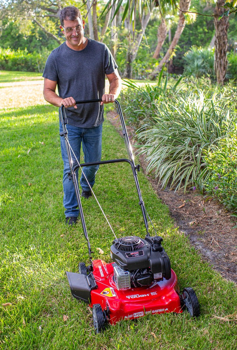 2026 20-Inch 125Cc Gas Push Mower with Briggs & Stratton Engine