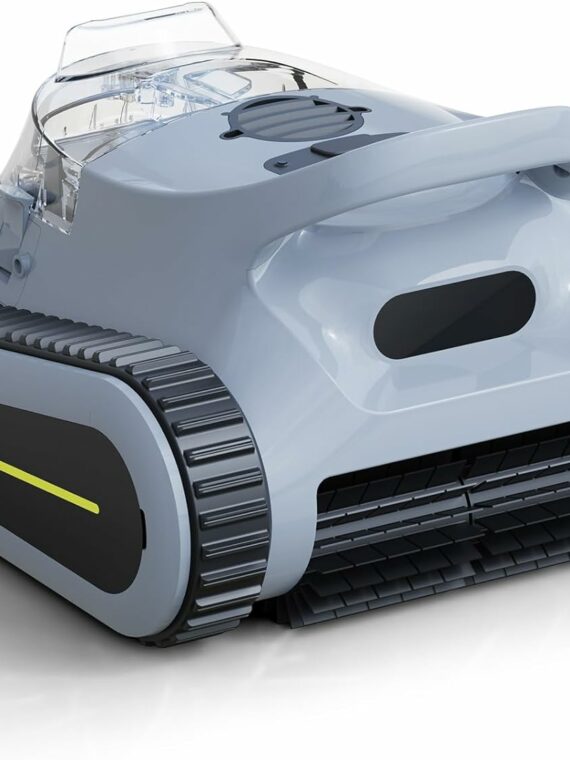 (2024 New) Seauto Crab Cordless Robotic Pool Vacuum  Wall-Climbing  Automatic Pool Cleaner  Suitable for Walls and Floors of 1614 Square Feet Pool