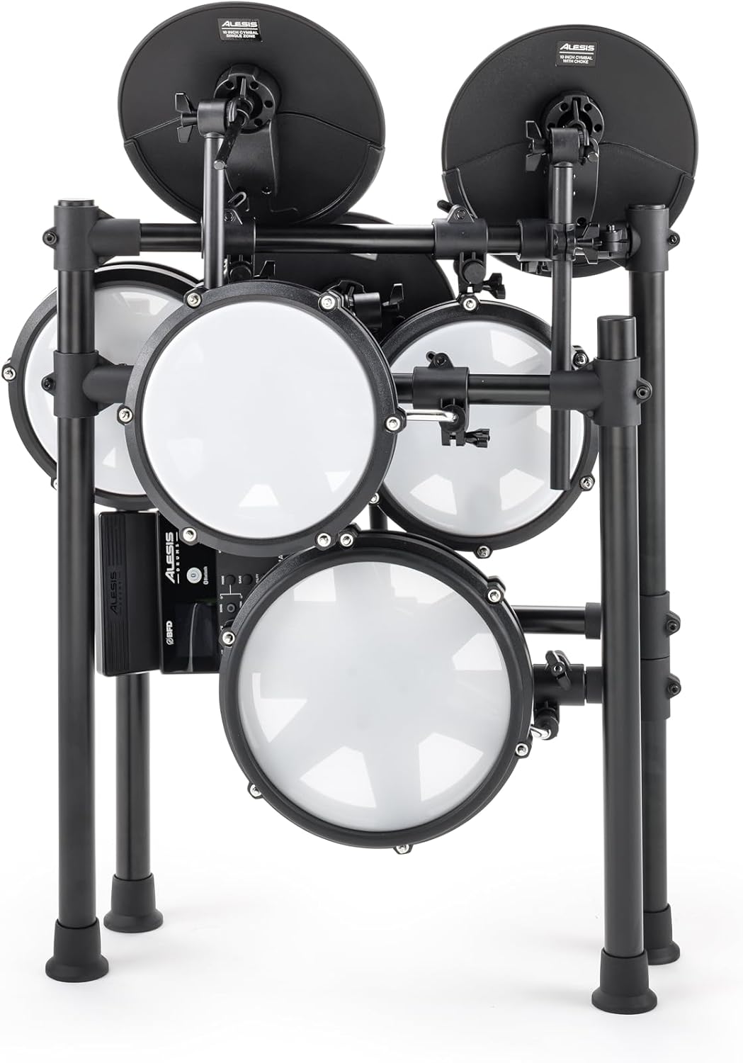 Max Electric Drum Set with Mesh Pads & Bluetooth