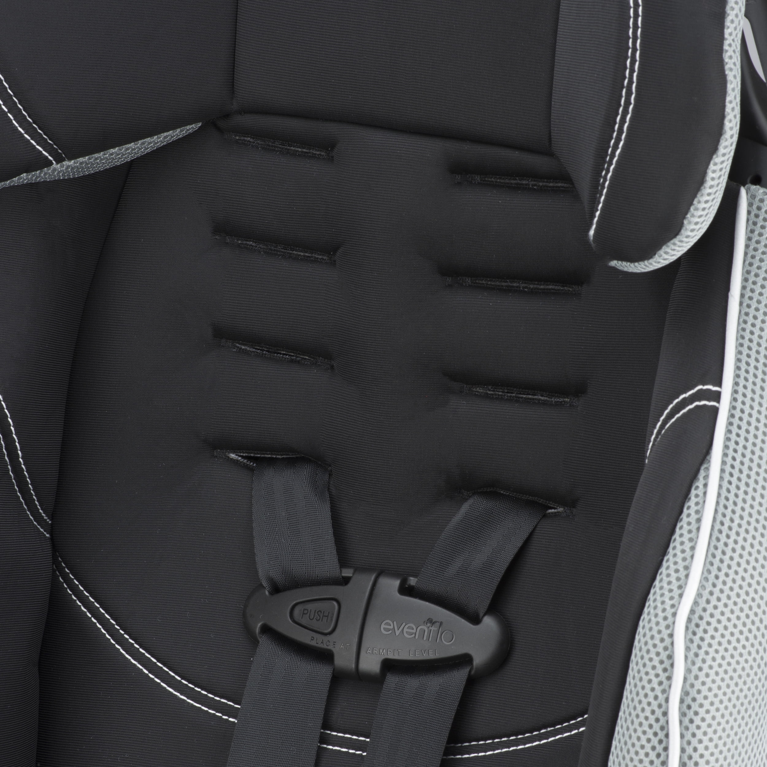 2026 Evenflo Chase LX Harnessed Toddler Booster Car Seat (Jameson Gray)