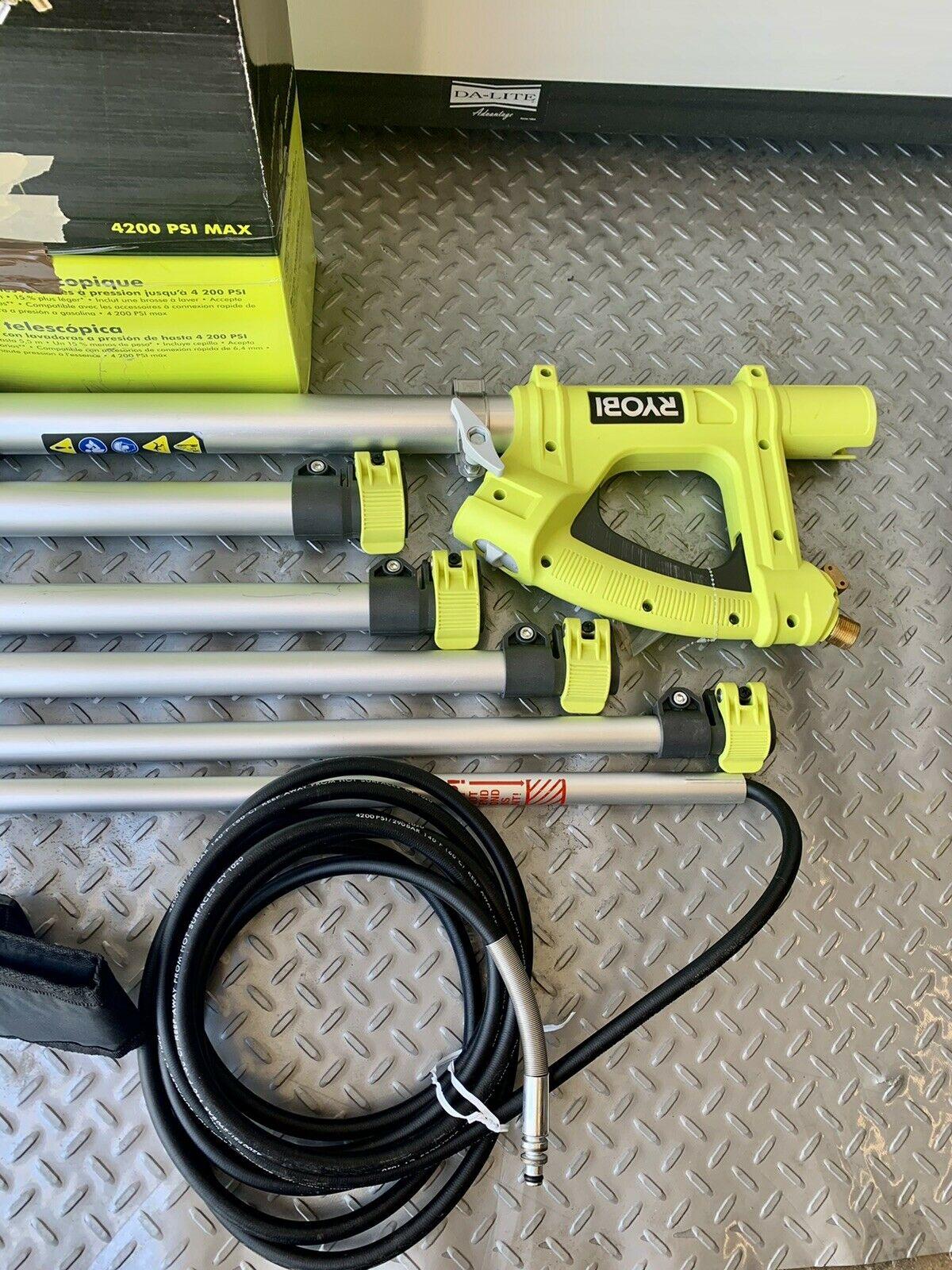 2026 RYOBI RY31EP26 18 ft. Extension Pole for Pressure Washer up 4200psi