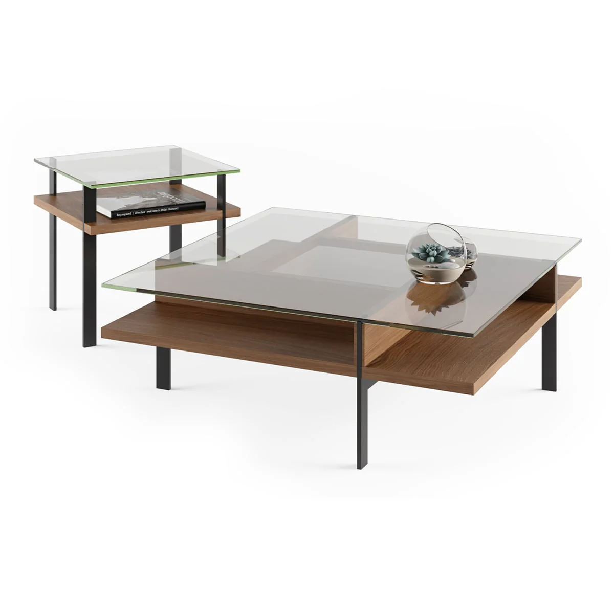 2026 BDI Terrace 1156 End Table (Natural Walnut)