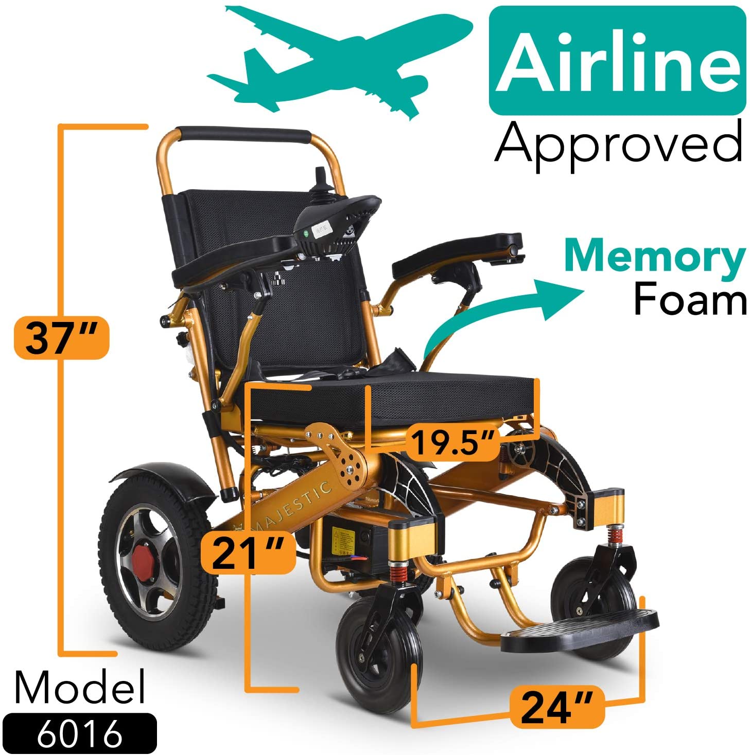 2026 2020 Model Wide Seats Fold & Travel Lightweight Wheelchair Motor Motorized Wheelchairs Electric Silla De Ruedas Power Wheelchair Power Scooter Aviation Travel Safe Heavy Duty Mobility Aids Chair