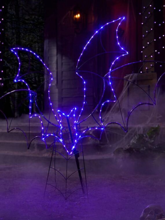 5.5 ft. LED Bat Silhouette
