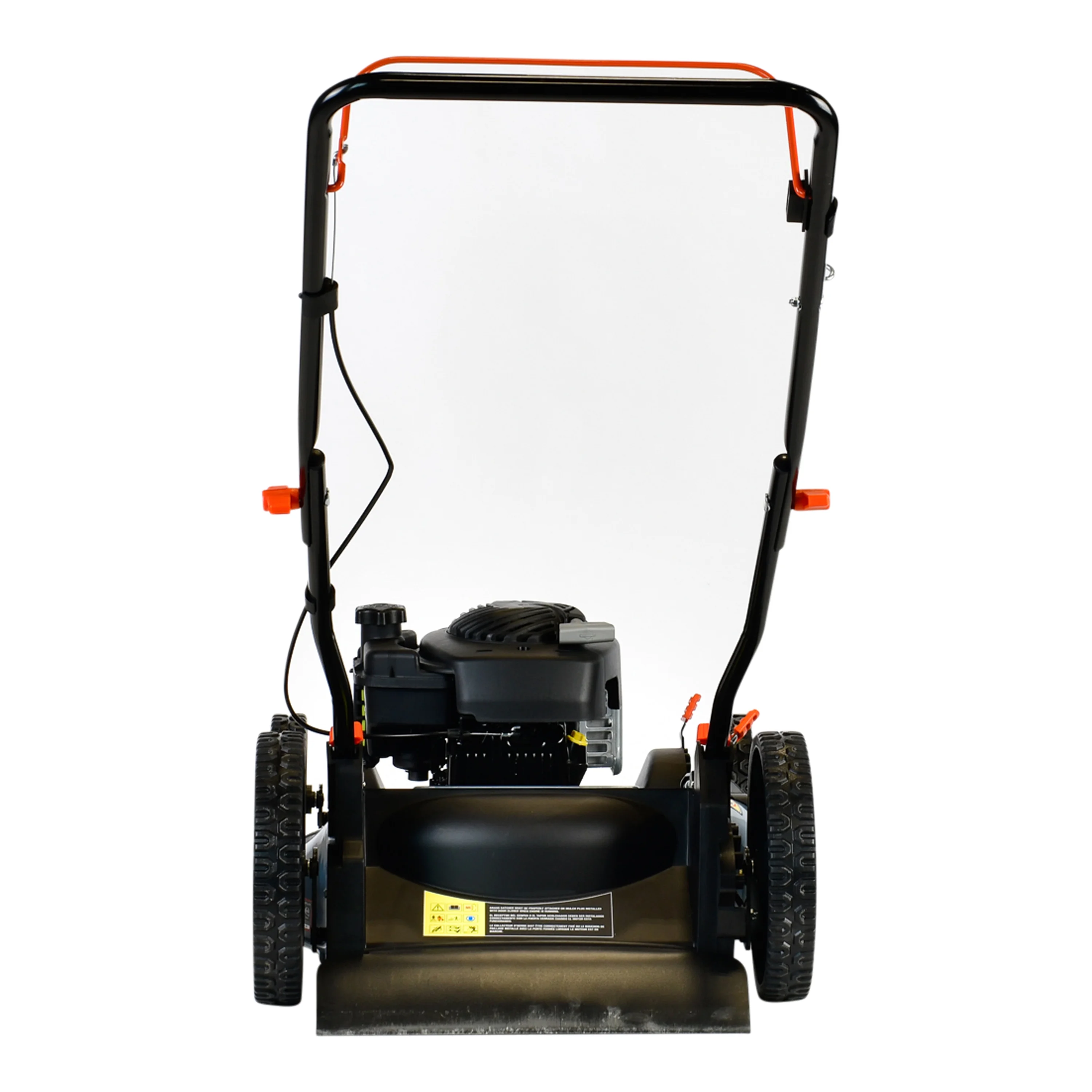 SENIX 21In Gas Lawn Mower, 125cc 4-Cycle Briggs & Stratton Engine, 2-In-1 Push Lawnmower, 6 Height Adjustment with 11In Rear Wheels, LSPG-M4