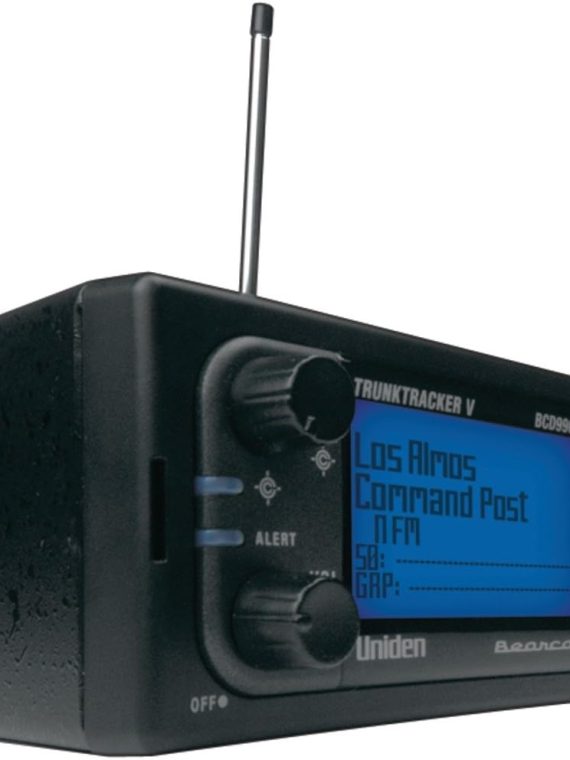 BCD996P2 Digital Mobile TrunkTracker V Scanner, 25,000 Dynamically Allocated Channels, Close Call RF Capture Technology, 4-Line Alpha display, Base/Mobile Design, Phase 2