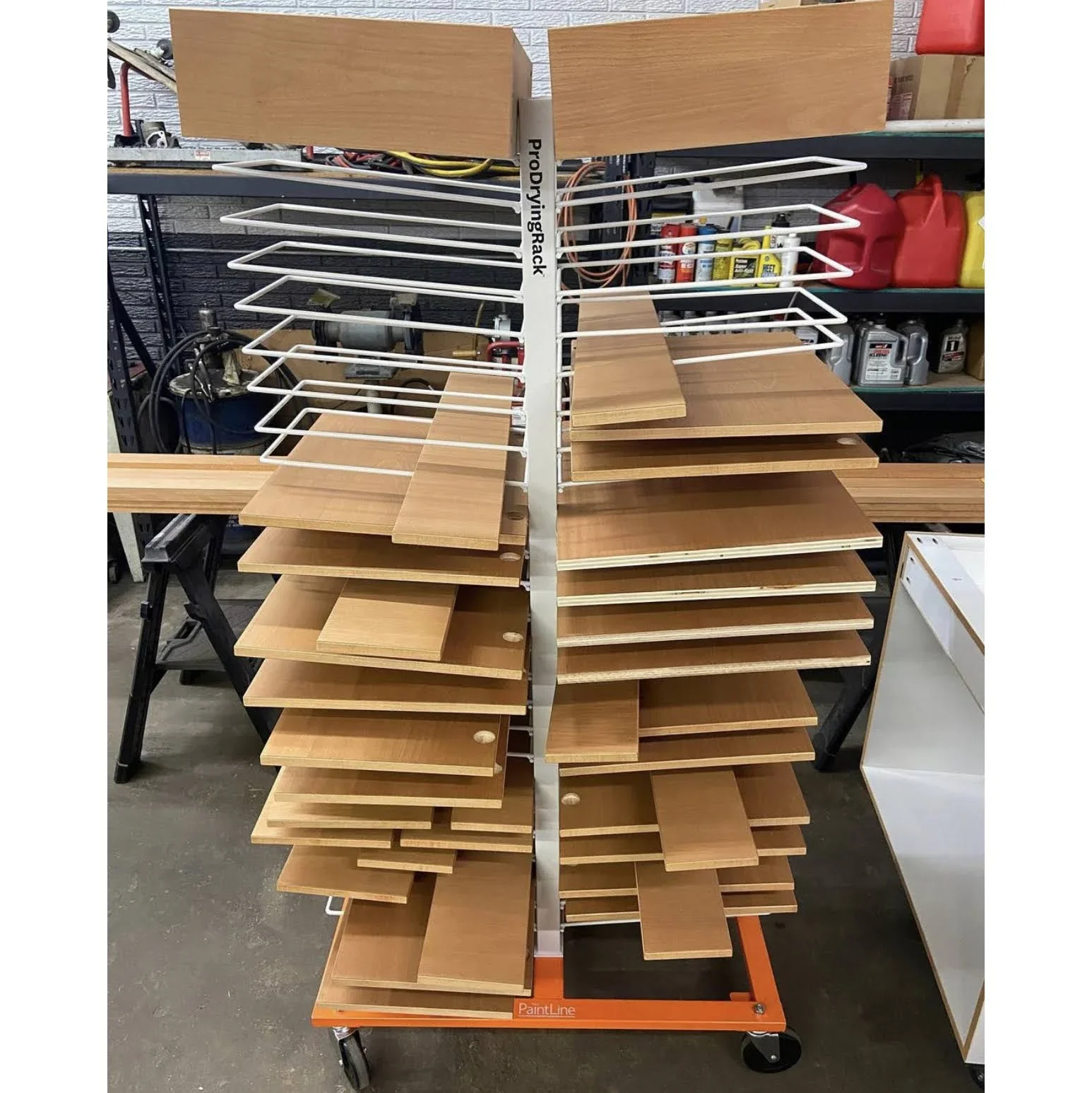 Paintline Door Drying Rack