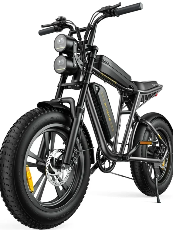 Electric Bike for Adults – 1000W 28mph Moped Ebike with 48V 13A Removable Battery, Up to 94 Miles All Terrain Off Road E-Bike with 20*4.0′′ Fat Tire,Full Suspension,7-Speed UL Certified