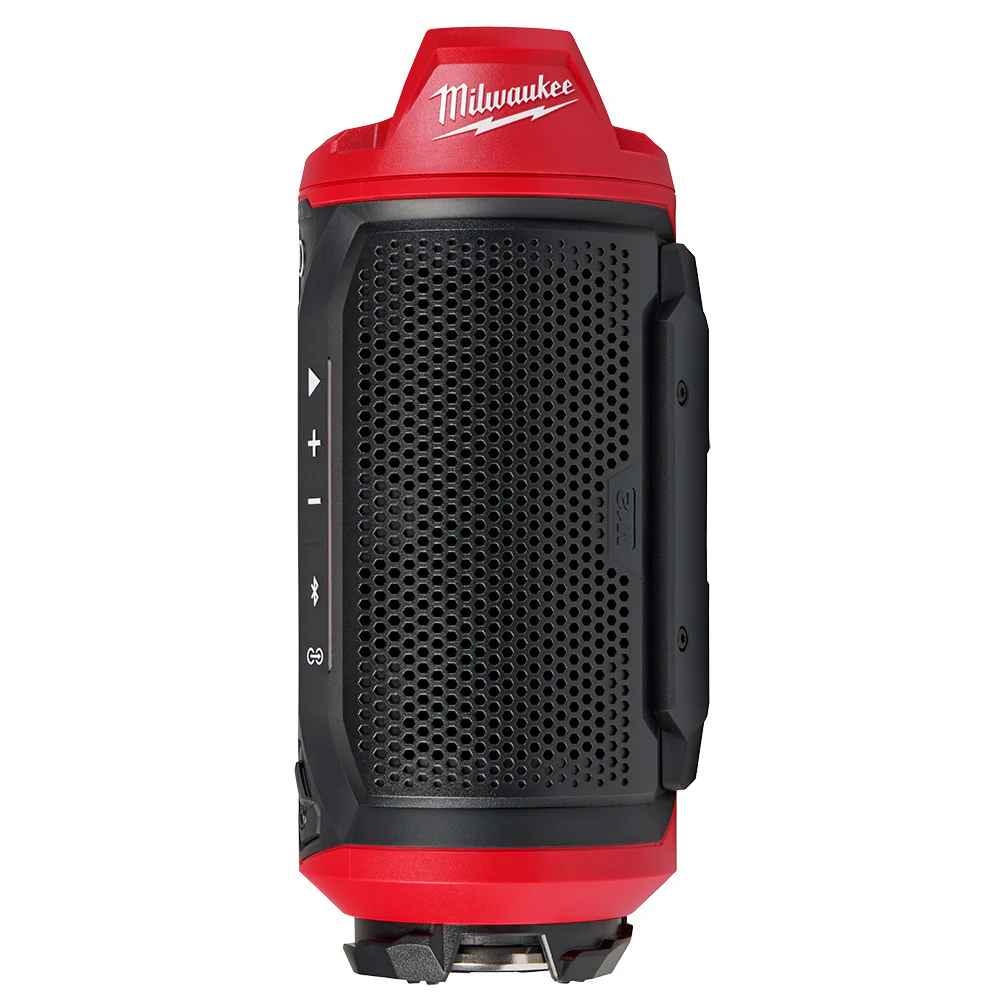 Milwaukee 2955-20 M12 12V PACKOUT Cordless Bluetooth Jobsite Speaker - Bare Tool