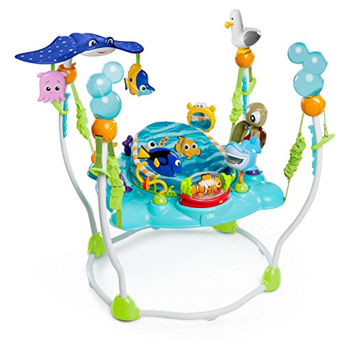 2026 Bright Starts Baby Finding Nemo Sea of Activities Baby Activity Center Jumper