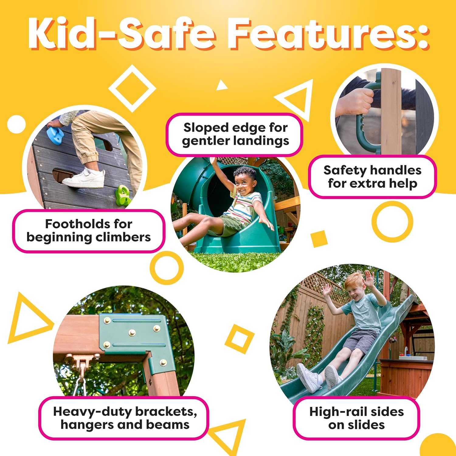 Appleton Wooden Swing Set – Amazon Exclusive