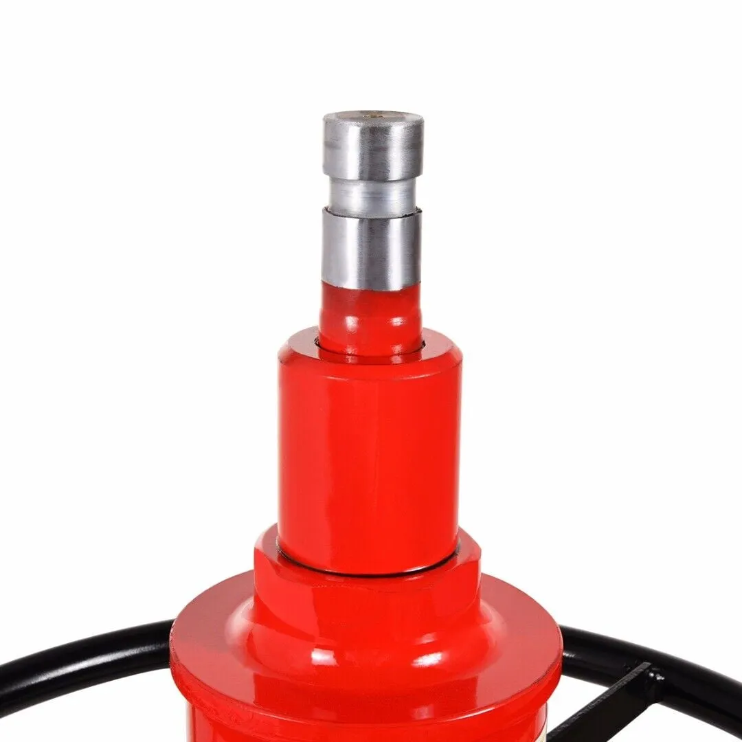 2026 Hydraulic Car Transmission Jack Vertical Lift,1660 Pounds,360掳Rotating Wheel Lift,Red