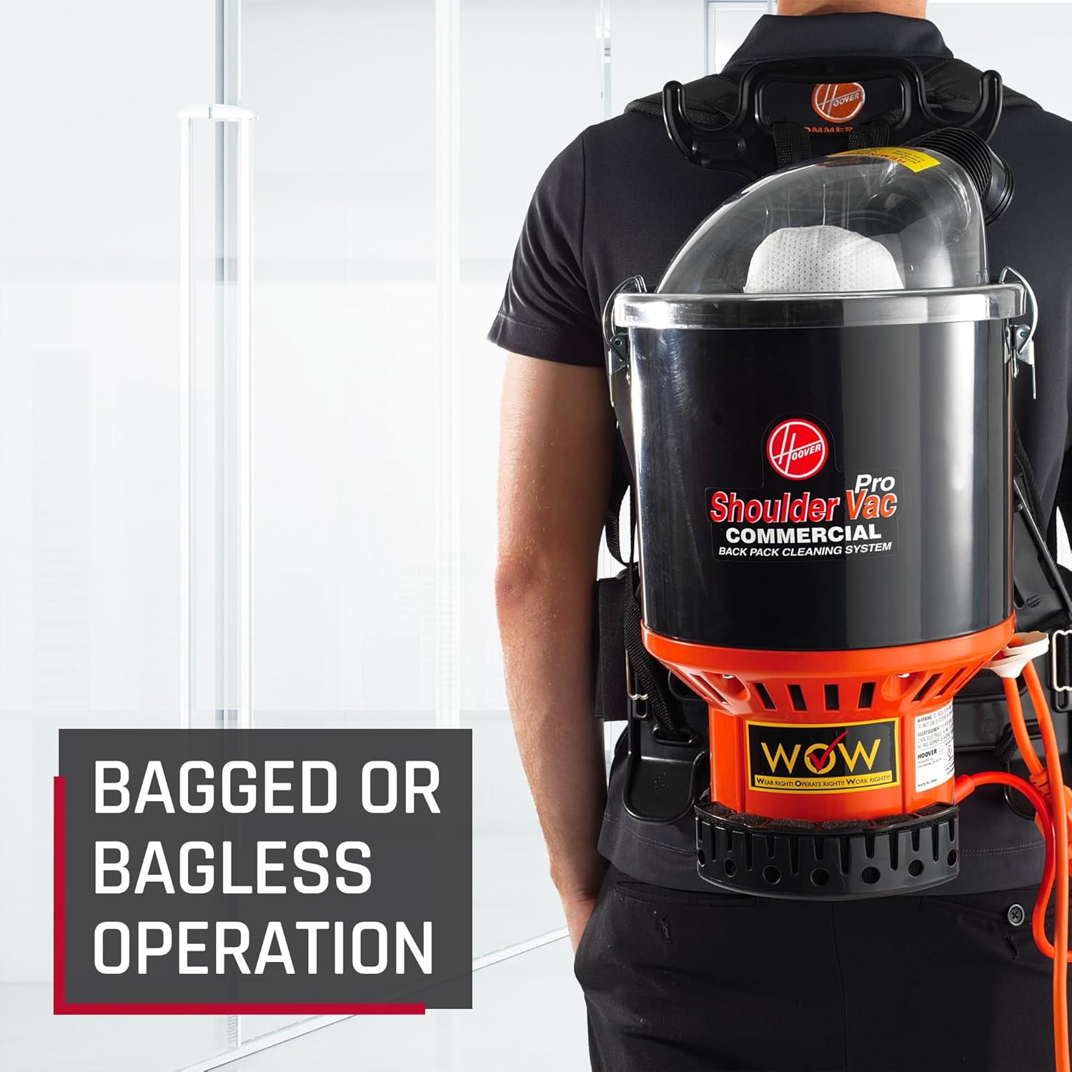 Commercial Shoulder Vac Pro Backpack Vacuum Cleaner