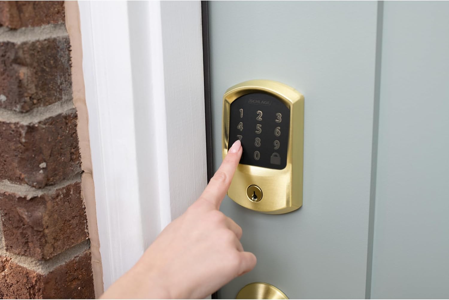 Encode Smart Wifi Deadbolt Lock – Keyless Entry