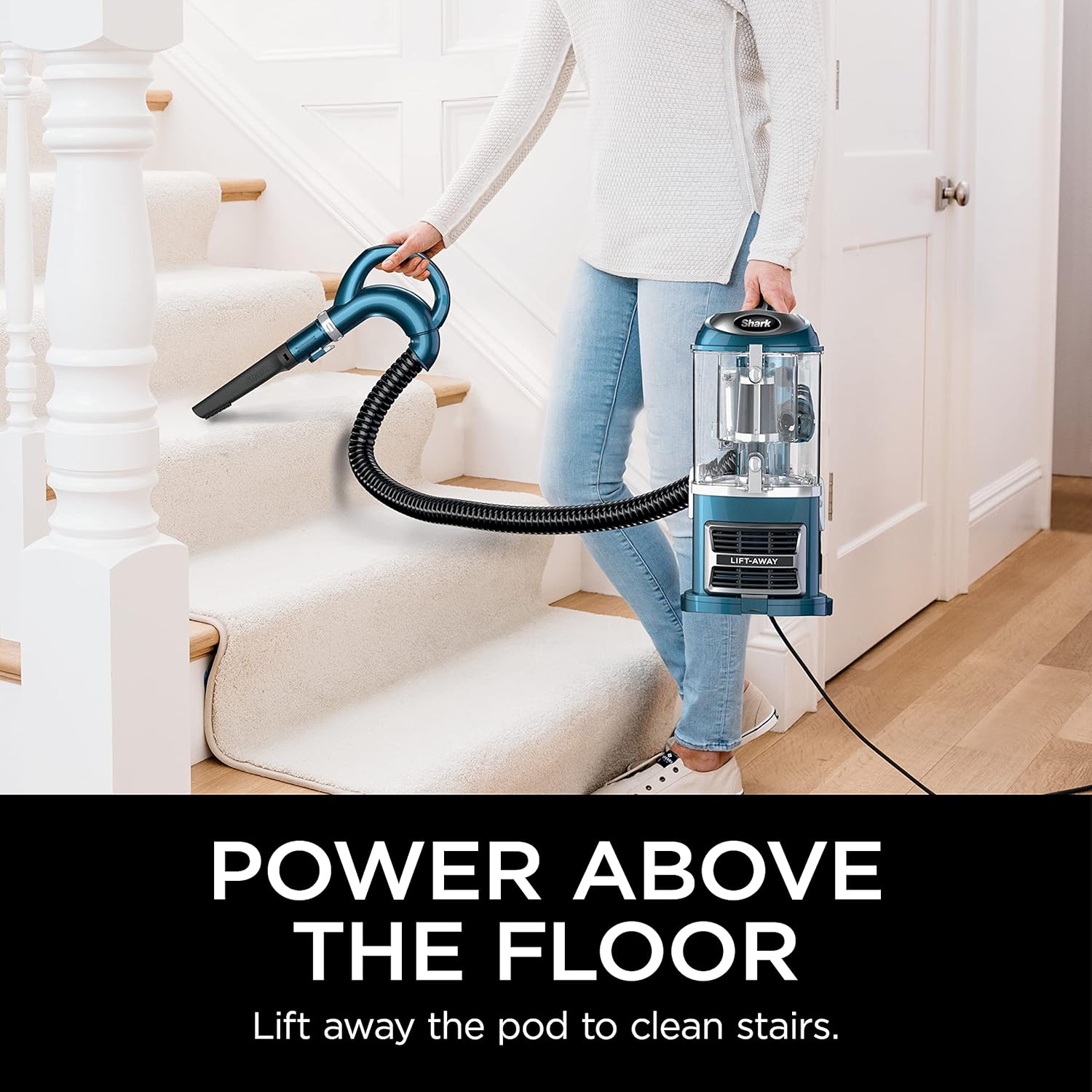 Navigator Lift-Away Upright Vacuum with HEPA Filter