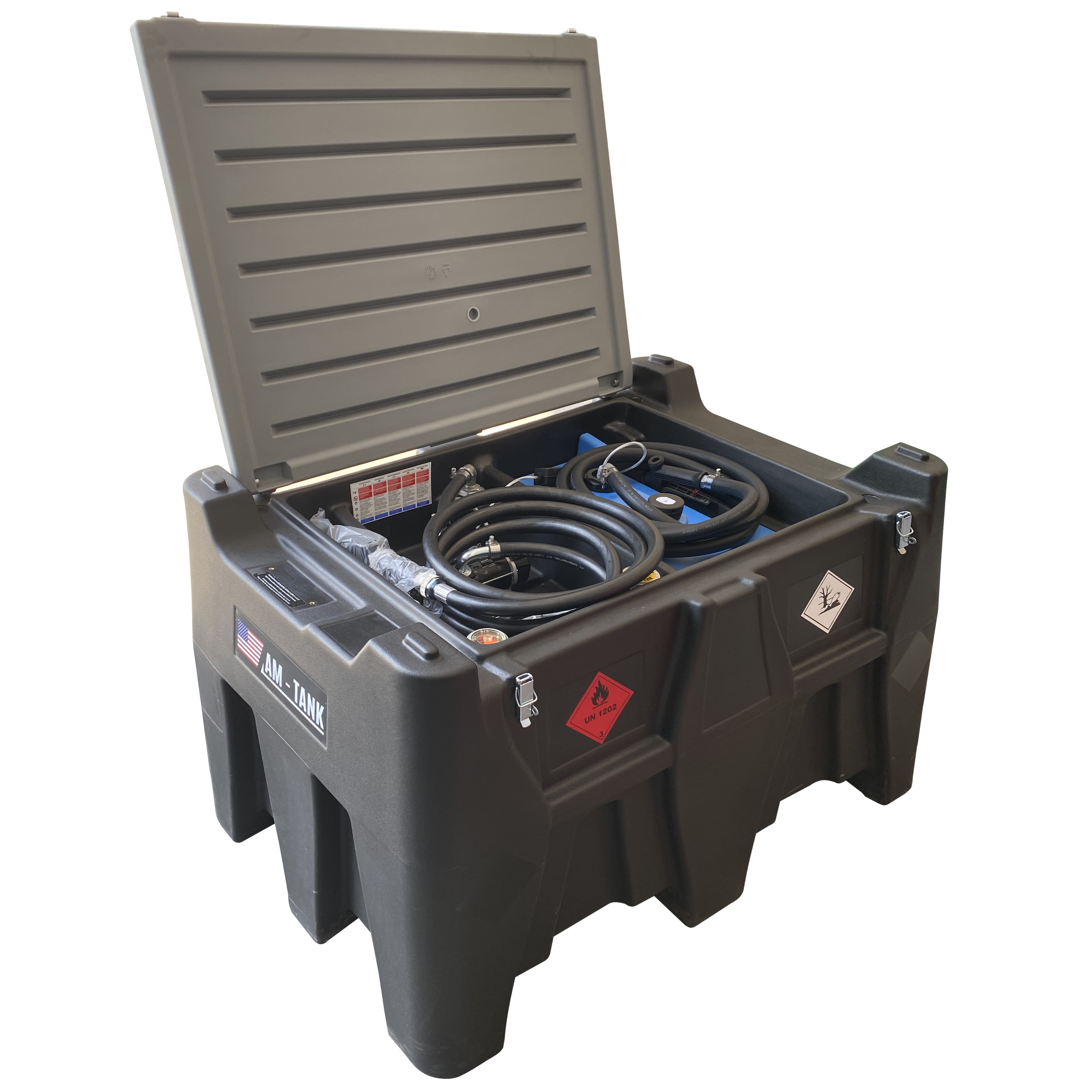 105gl DIESEL + 13gl DEF COMBO Portable Tank with 12V Pumps