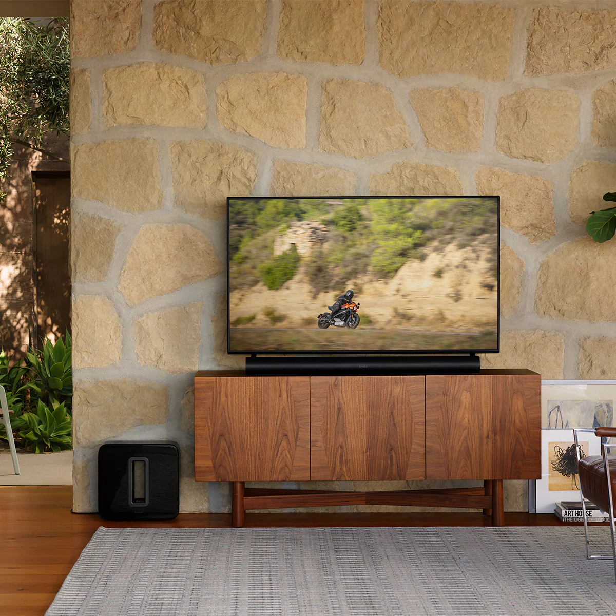 2026 Sonos Ultimate Immersive Set with Arc Ultra Soundbar, Sub 4 Subwoofer, & Pair of Era 300 Wireless Speakers (Black)