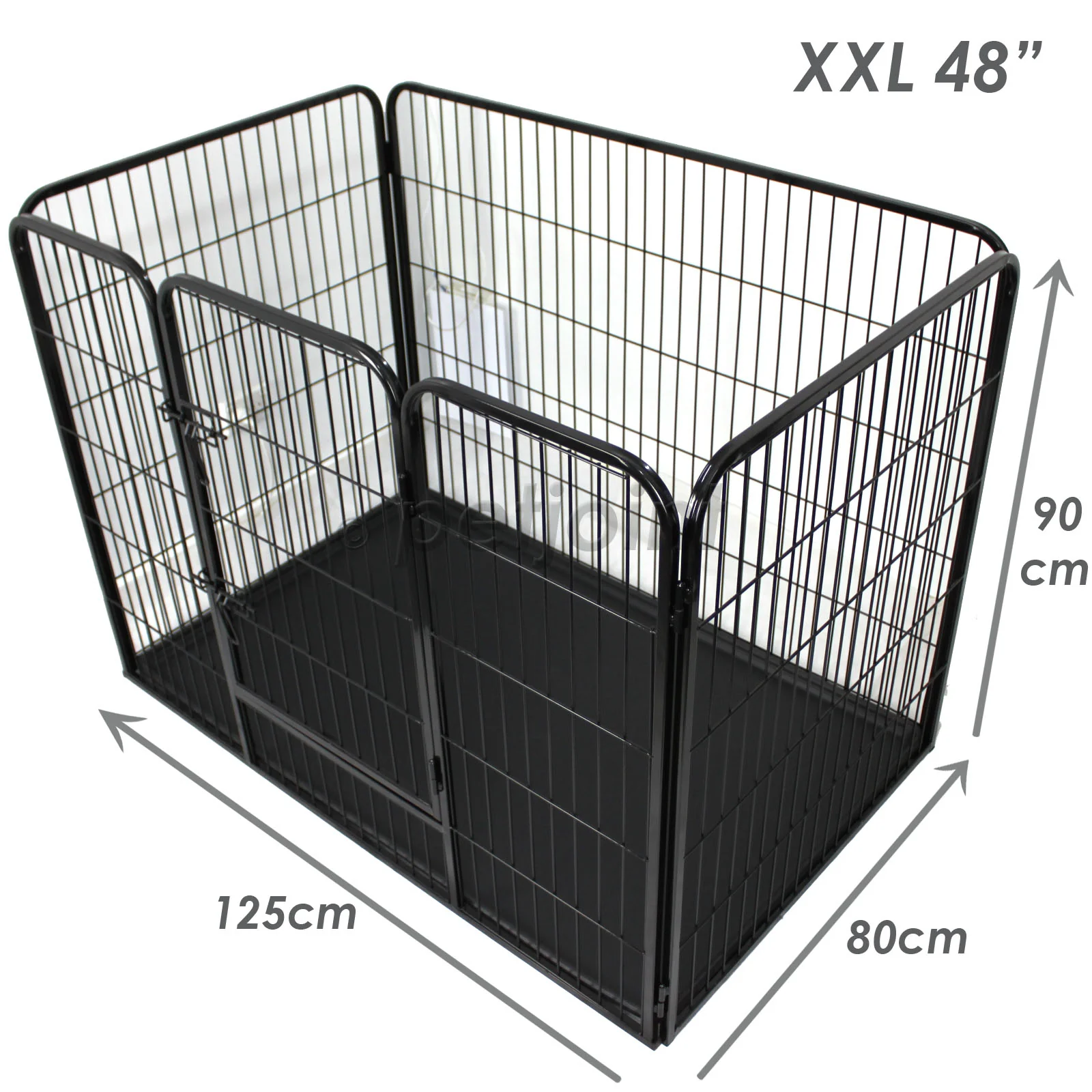 XXL Pet Crate Whelping Box Pen HeavyDuty Puppy Dog Playpen