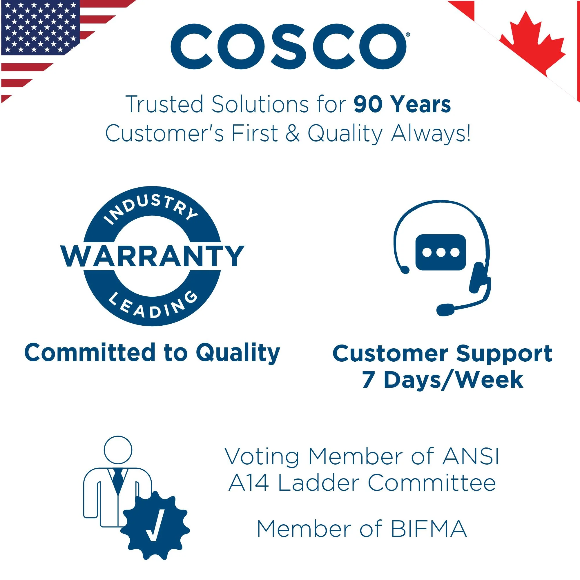 COSCO Load Assist Hand Truck with P Handle and Flat Free Wheels, 800lb capacity