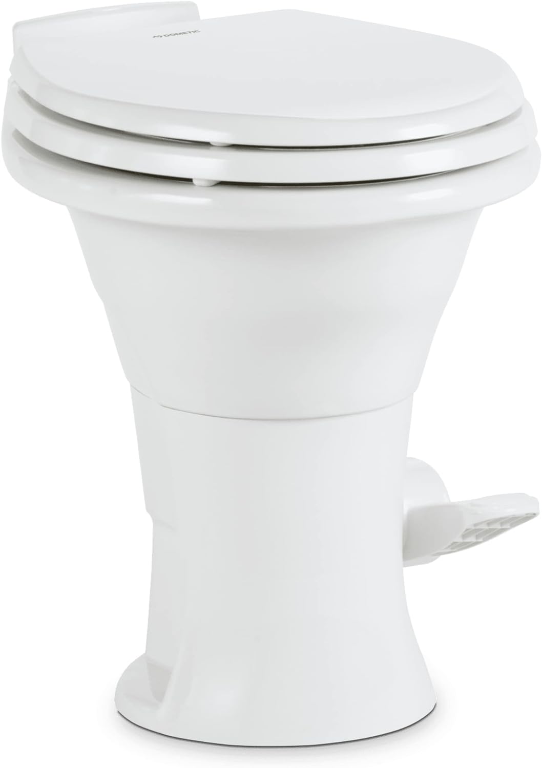 310 Standard Toilet – White Oblong, Powerflush RV Toilet