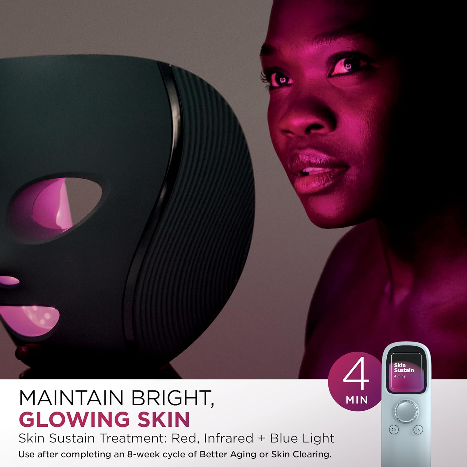 Cryoglow LED Face Mask – Anti-Aging & Blemish Repair
