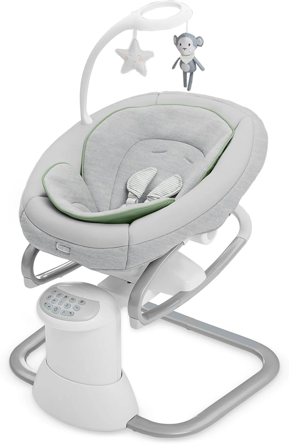 Soothe My Way with Removable Rocker, Madden - Versatile Baby Swing & Portable Rocker