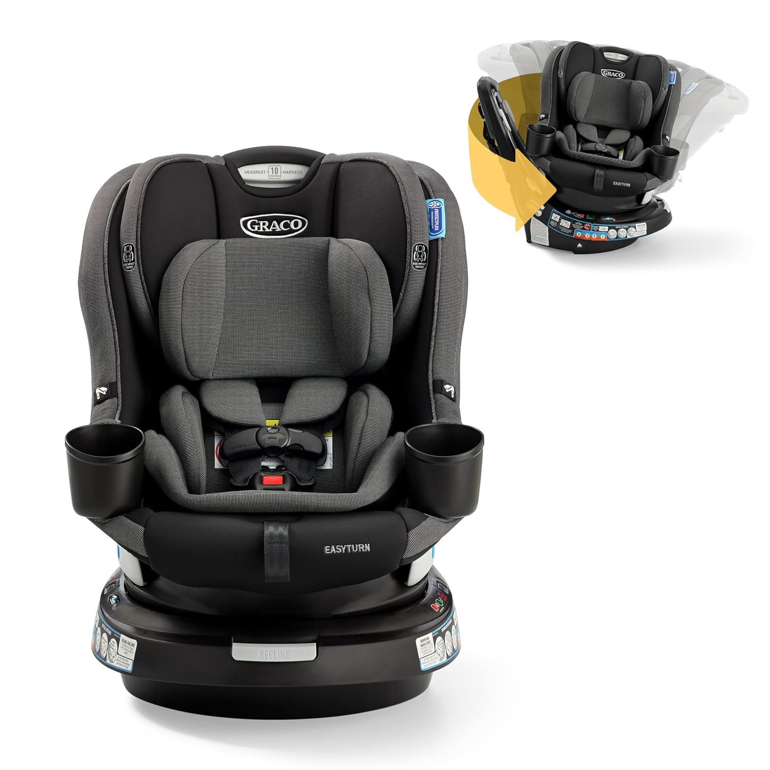 Easyturn 360 Convertible Car Seat – 2-in-1 Design