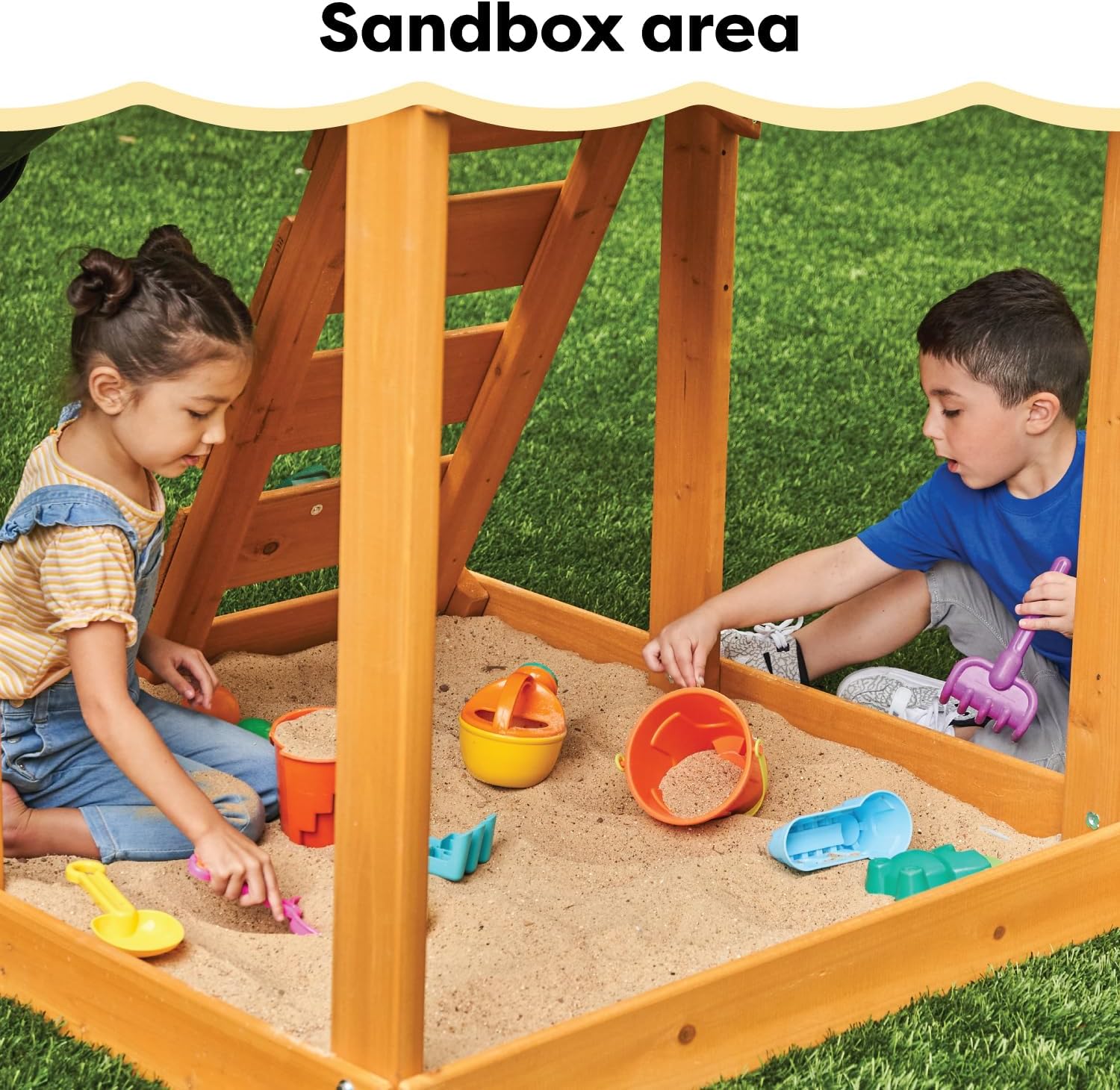Appleton Wooden Swing Set – Amazon Exclusive