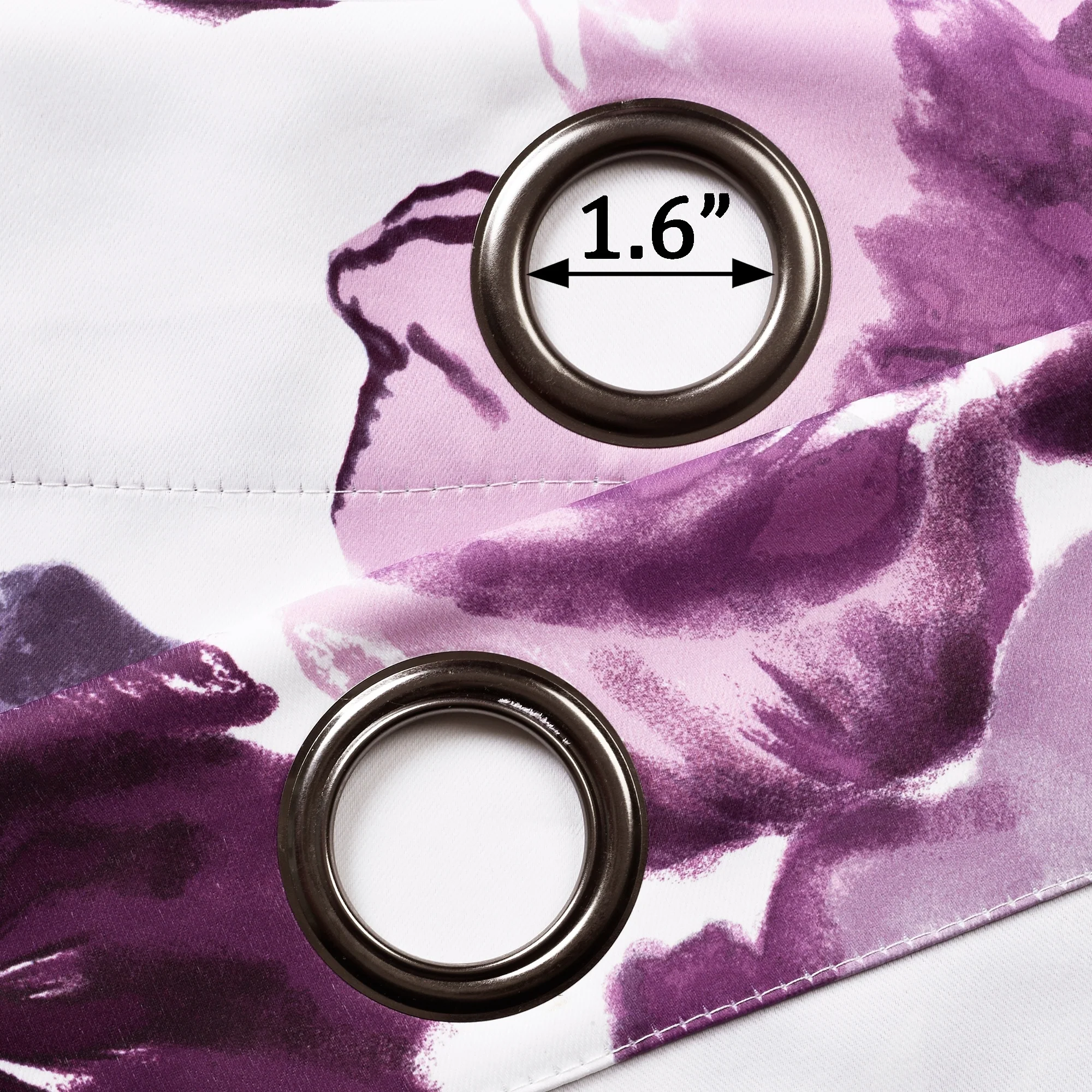 Lush Decor Leah Room Darkening Curtain Panel Pair