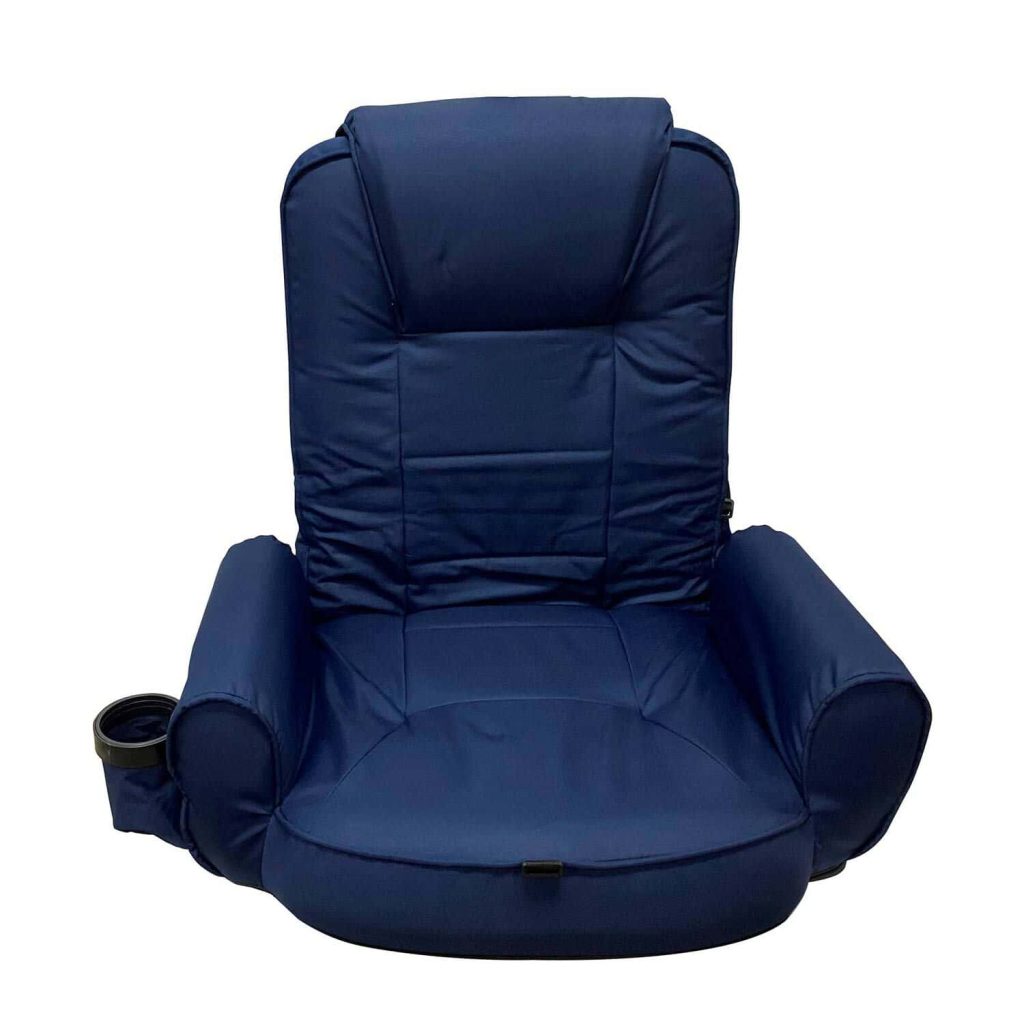 2026 High-Back Portable Seat with Armrests & Pockets, UV-Resistant, Water-Repellent Fabric