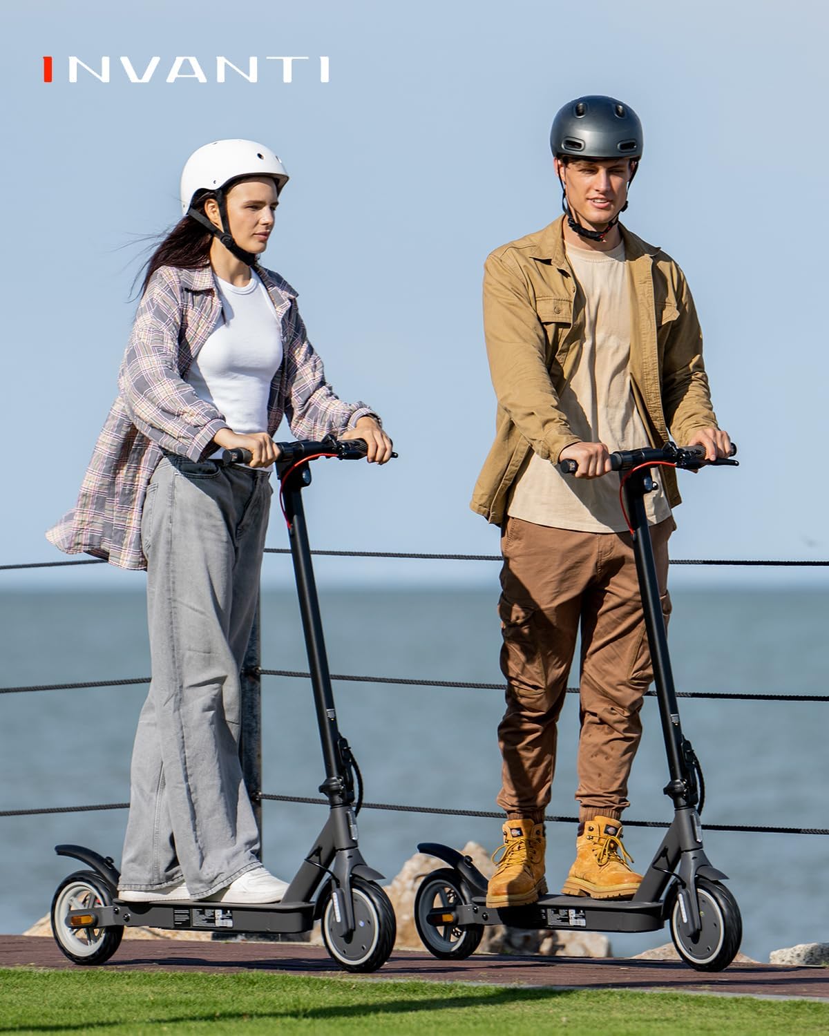 E30 Electric Scooter – 19.9 Mi Range, 18 MPH, Foldable