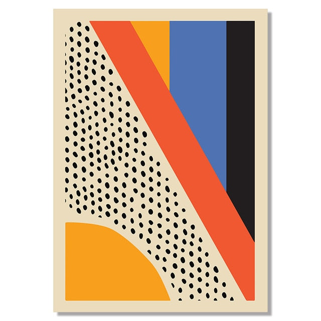 Abstract Sunset Scene