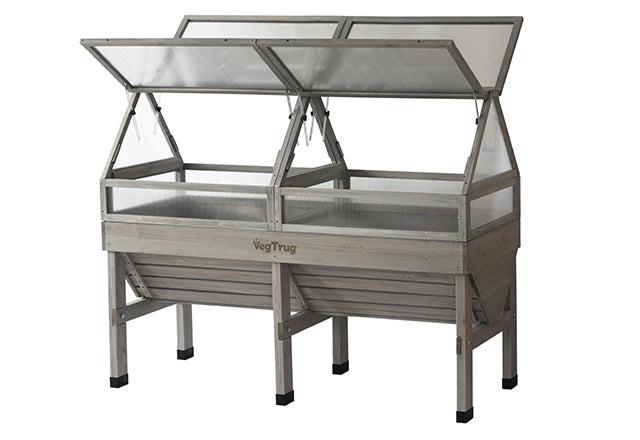 2026 Elevated Outdoor Raised Garden Bed Planter Box 70 x 24 x 29 inch High