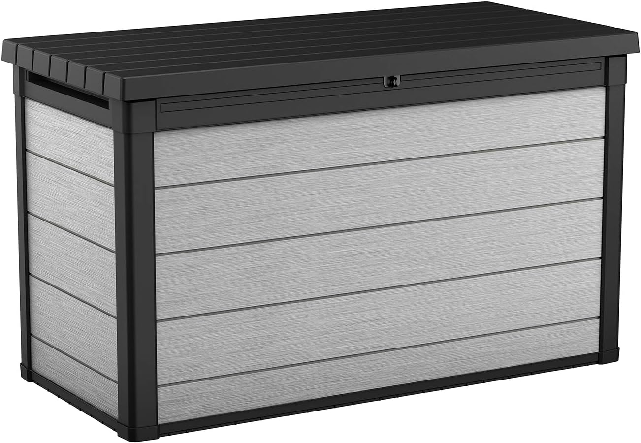 Denali 200 Gallon Resin Deck Box for Outdoor Storage