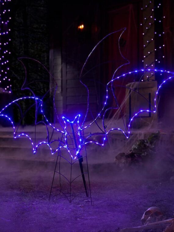 5.5 ft. LED Bat Silhouette