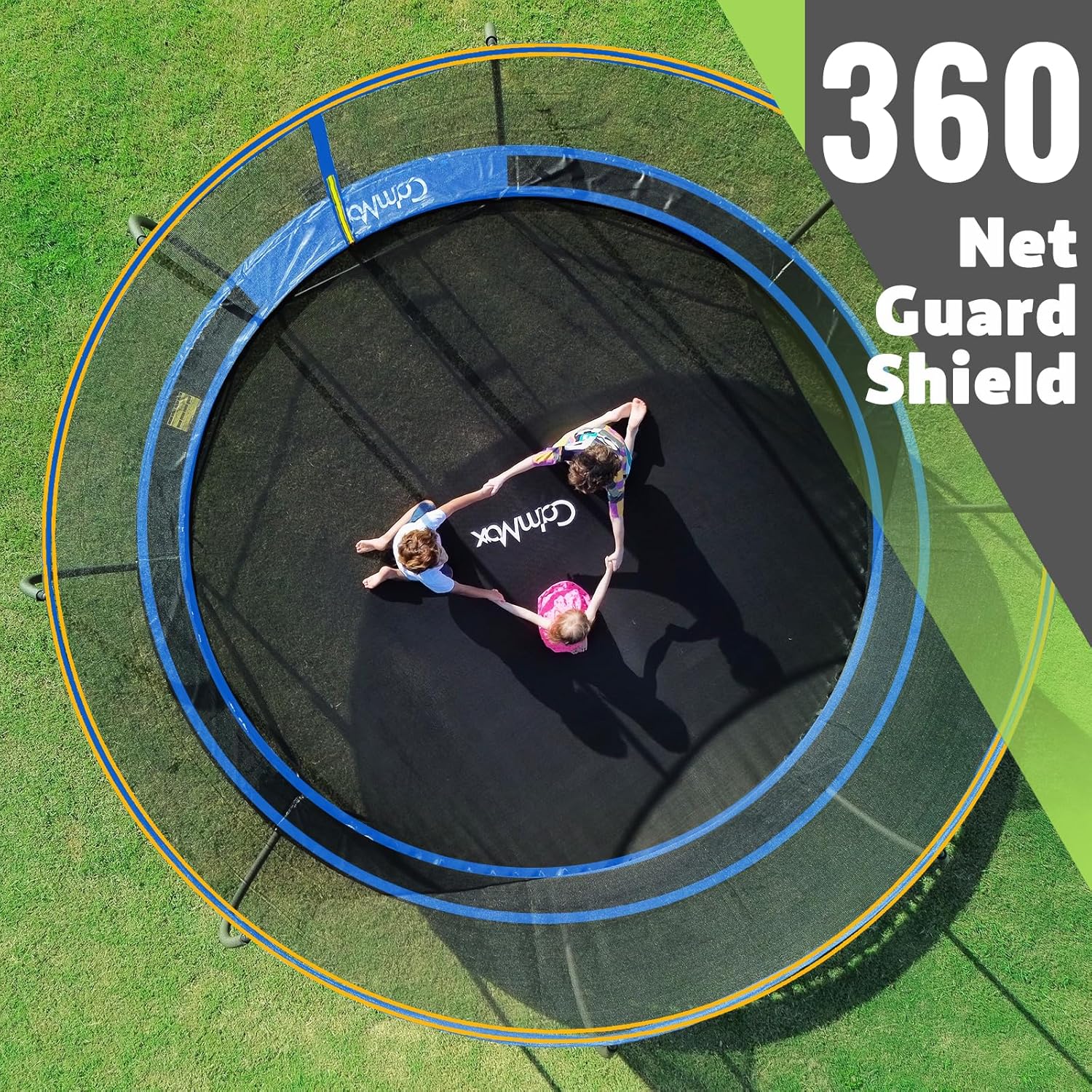 14Ft Trampoline with Safety Enclosure & Ladder