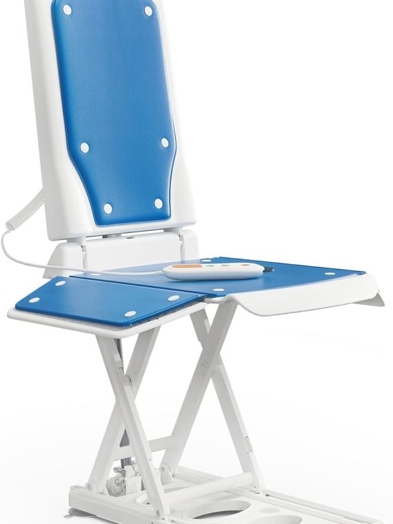 Electric Chair Lift, Get Up from Floor, Floor Lift for Elderly, Can be Raised to 20”, Help You Stand Up Again, Support Up to 300 LBS, Item Weight 30 LBS