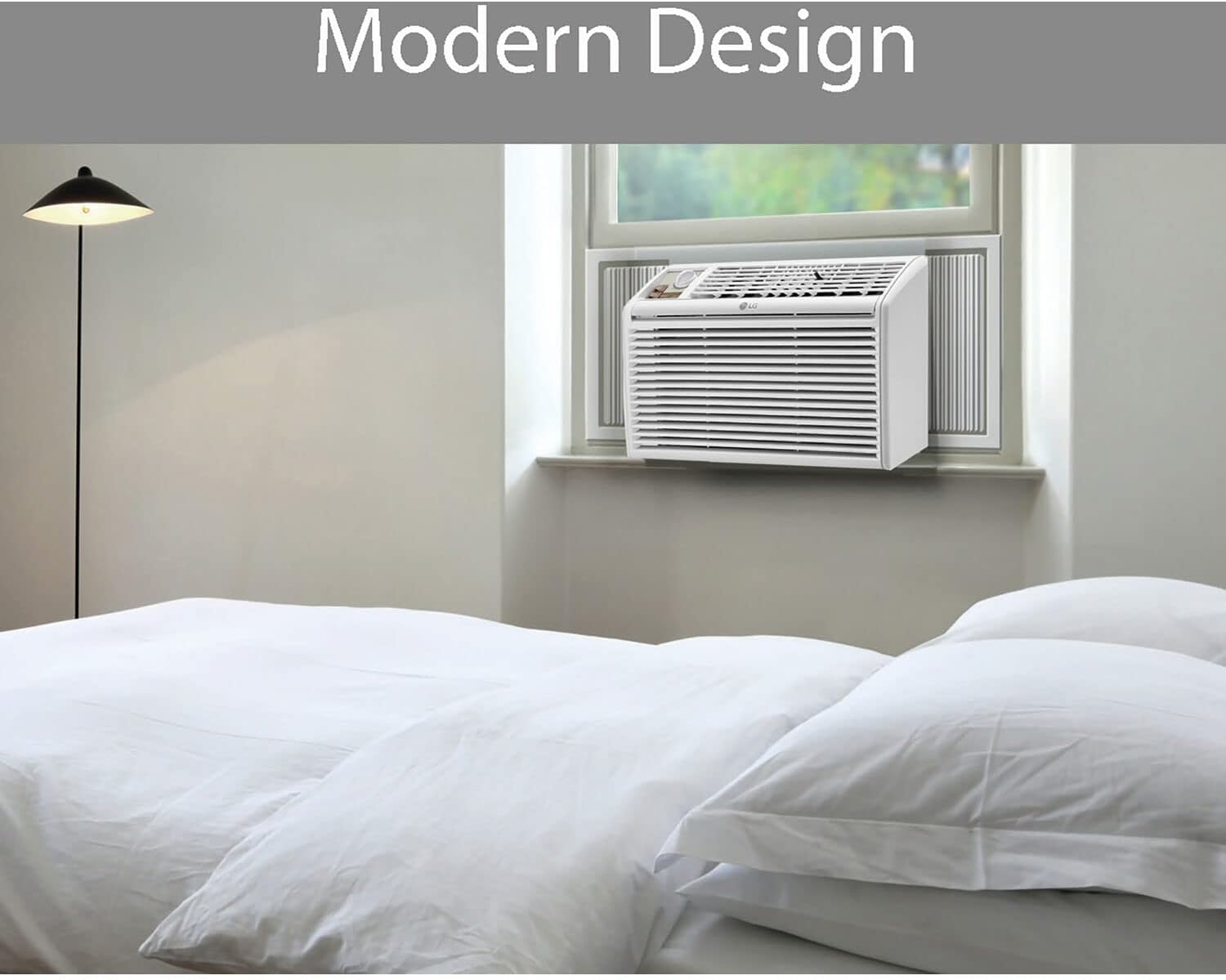 8,000 BTU Window Air Conditioner, Remote & Quiet