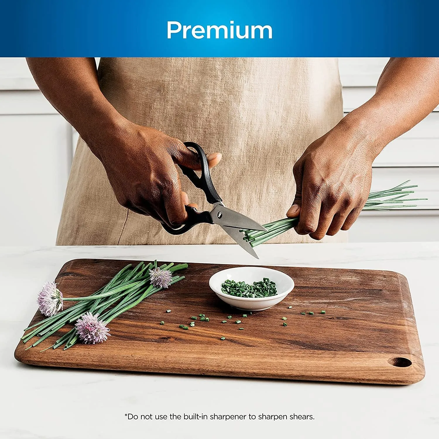 K32017 Foodi NeverDull 17 Piece Premium Knife System Block Set with Built-in Sharpener, Stainless Steel/Black