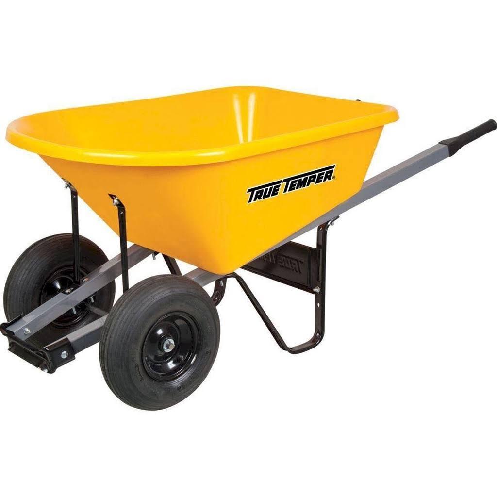 2026 6 Cu. ft. Poly Wheelbarrow with Dual Wheels RP6DWLG8